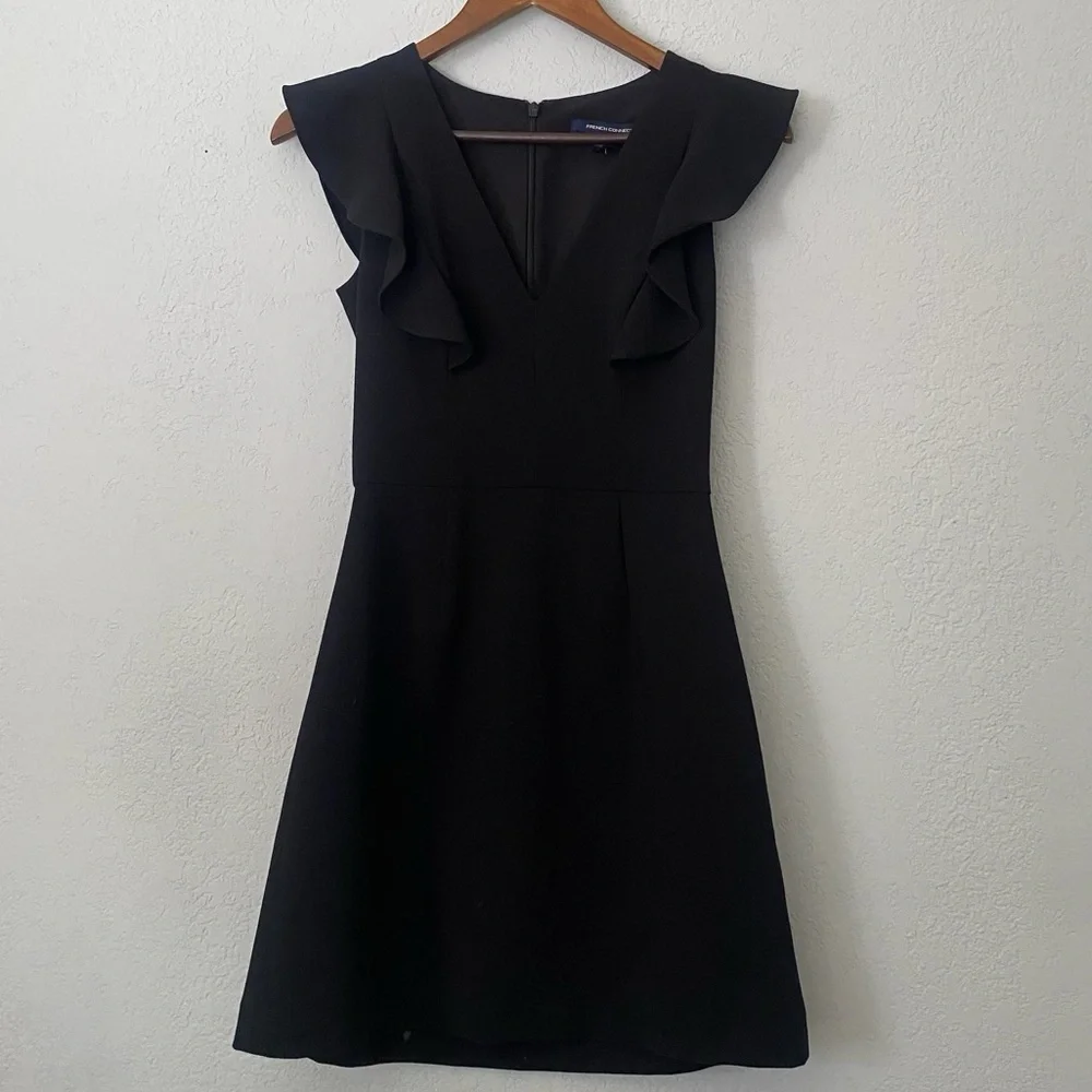 French Connection Black Cocktail Dress - Picture 3 of 10